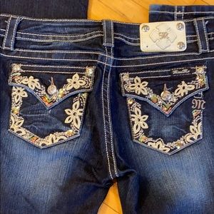 Dark wash miss me bootcut Jeans